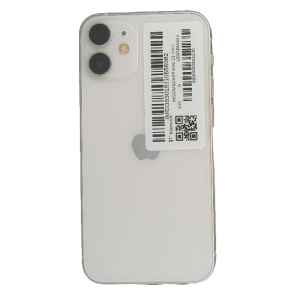 APPLE 【Cランク中古品】 AU iPhone 12 mini 128 GB White MGDM3J
