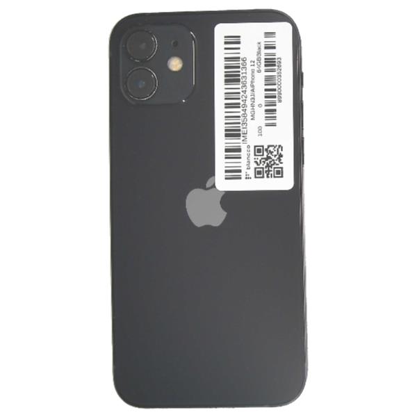 APPLE iPhone 12 64 GB Black DOCOMO 【Bランク中古品】 D-MGHN3J