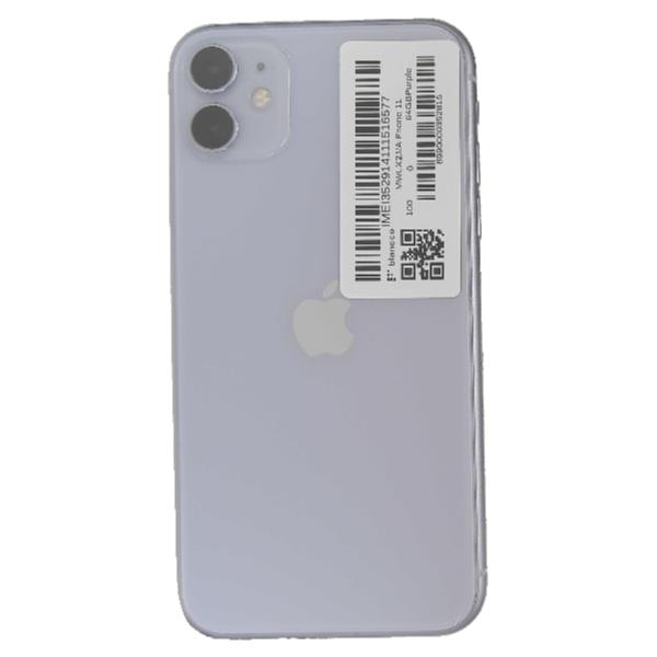 APPLE iPhone 11 64 GB Purple Softbank 【Cランク中古品】 SB-MWLX2J