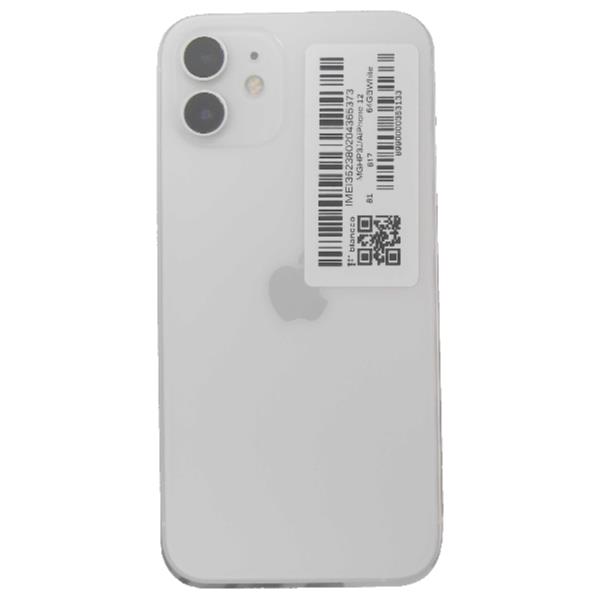APPLE 【Cランク中古品】 AU iPhone 12 64 GB White MGHP3J