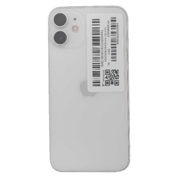 APPLE iPhone 12 mini 128 GB White AU 【Bランク中古品】 AU-MGDM3J