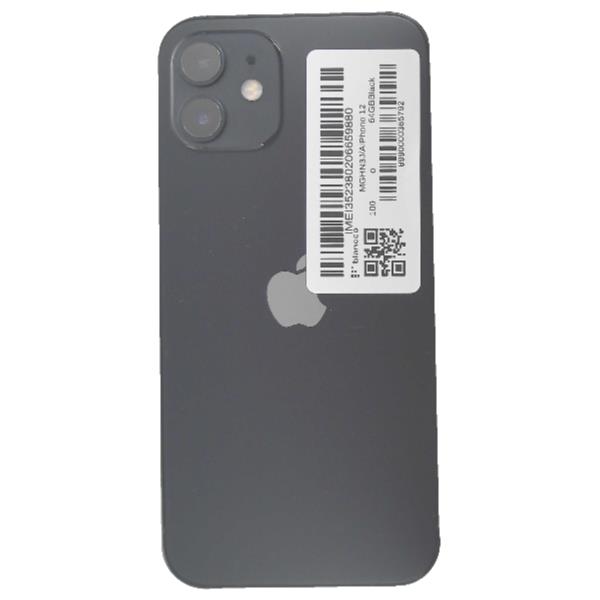 APPLE iPhone 12 64 GB Black AU 【Bランク中古品】 AU-MGHN3J