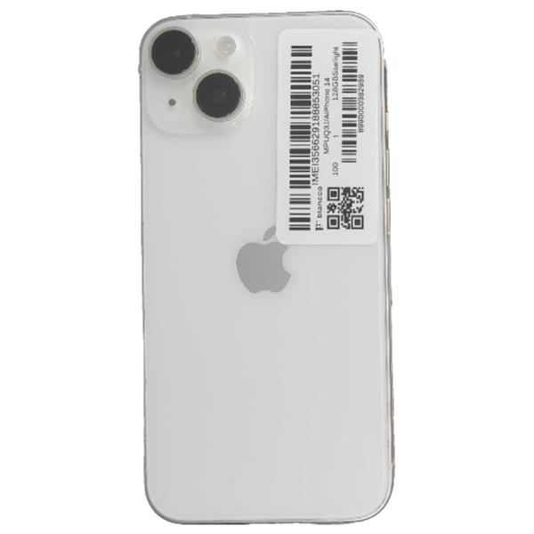 iPhone14 128GB Starlight SIMフリー　初期化済み APPLE iPhone 14 128 GB Starlight SIMフリー 【Bランク中古品