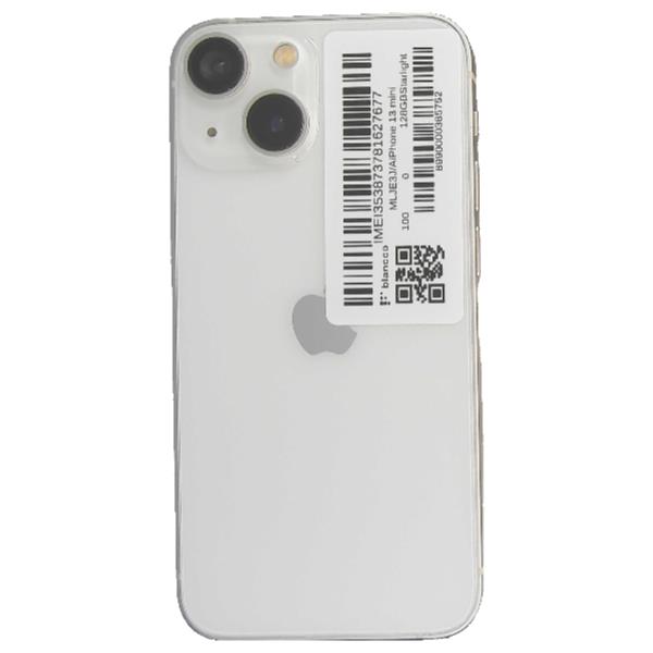APPLE iPhone 13 mini 128 GB Starlight AU 【Bランク中古品】 AU