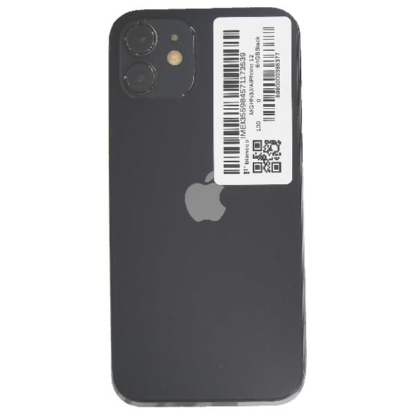 APPLE iPhone 12 64 GB Black DOCOMO 【Bランク中古品】 D-MGHN3J