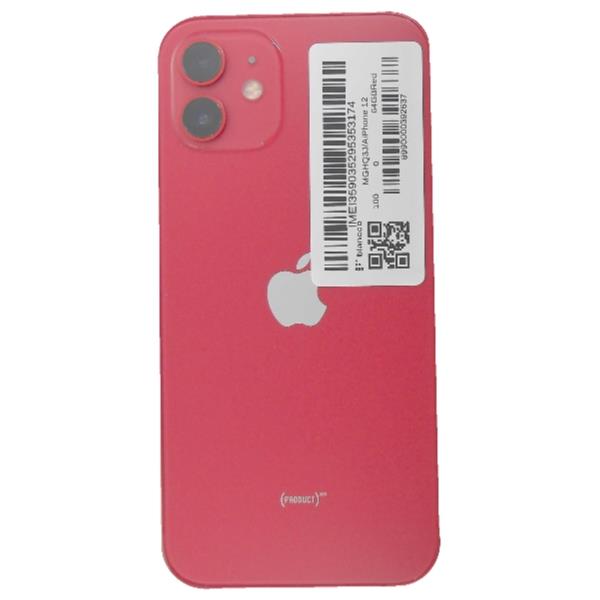 APPLE iPhone 12 64 GB Red AU 【Bランク中古品】 AU-MGHQ3J