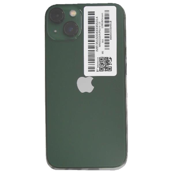 APPLE iPhone 13 128 GB Green AU 【Bランク中古品】 AU-MNGG3J