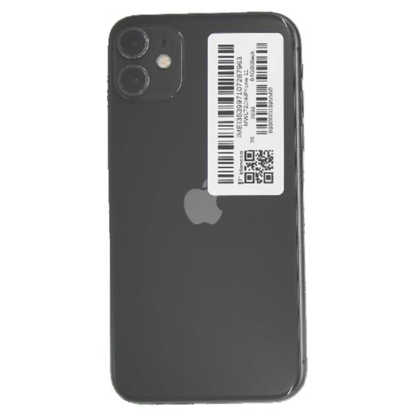Apple iPhone 11 ブラック 本体　ジャンク品　au APPLE iPhone 11 64 GB Black AU 【Bランク中古品】 AU-MWLT2J