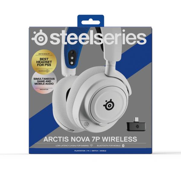 SteelSeries 61561J ワイヤレスゲーミングヘッドセット Arctis Nova 7P White (RE) | ノジマオンライン