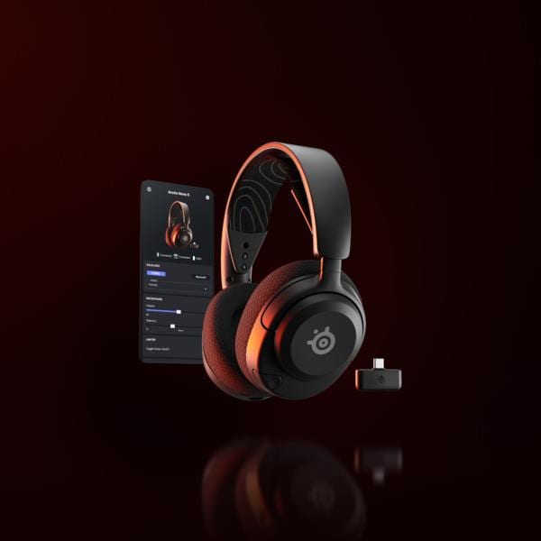 SteelSeries ワイヤレスゲーミングヘッドセット Arctis Nova 5(RE